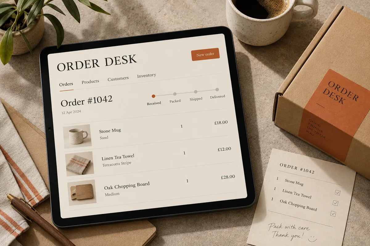 ORDER DESK