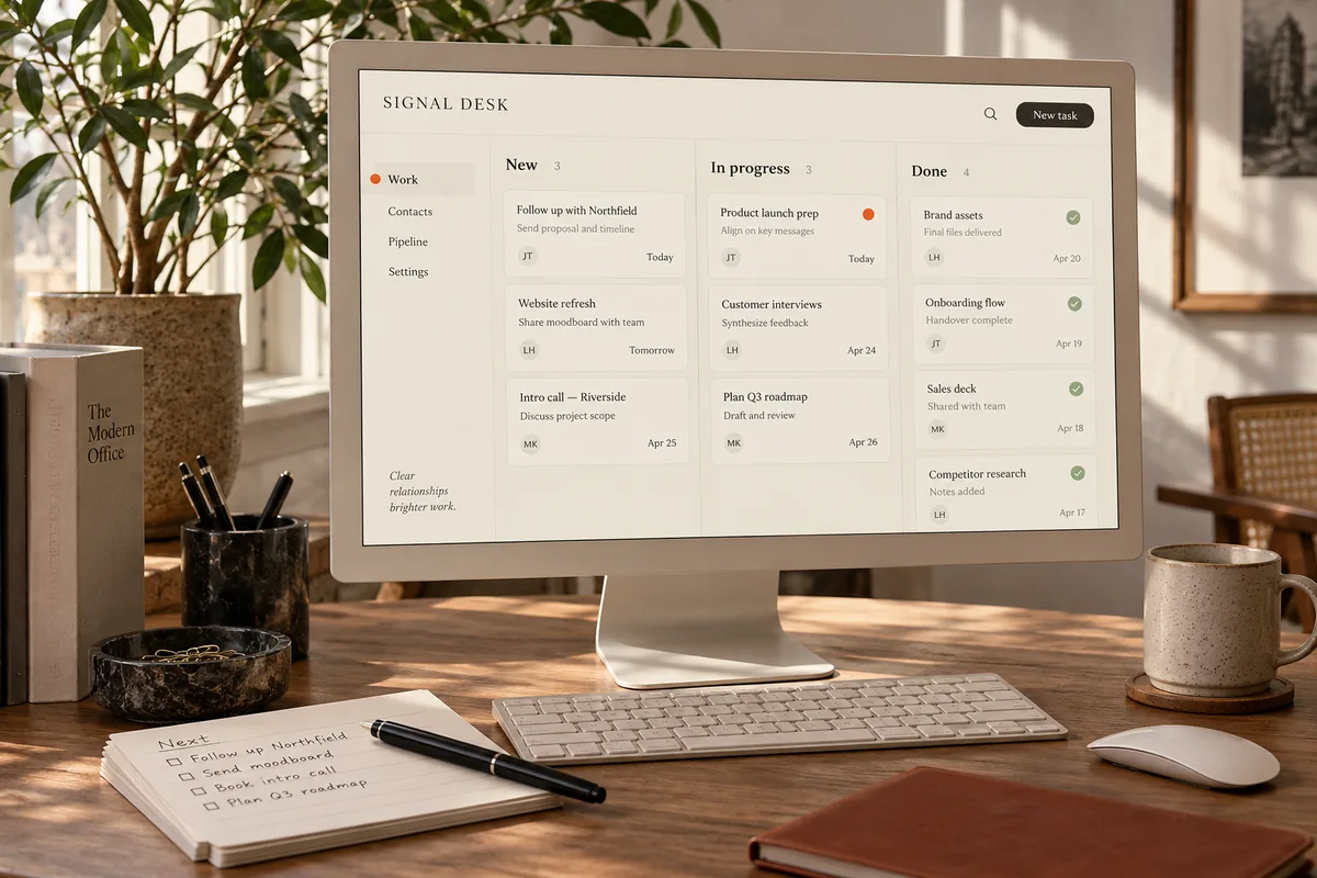SIGNAL DESK