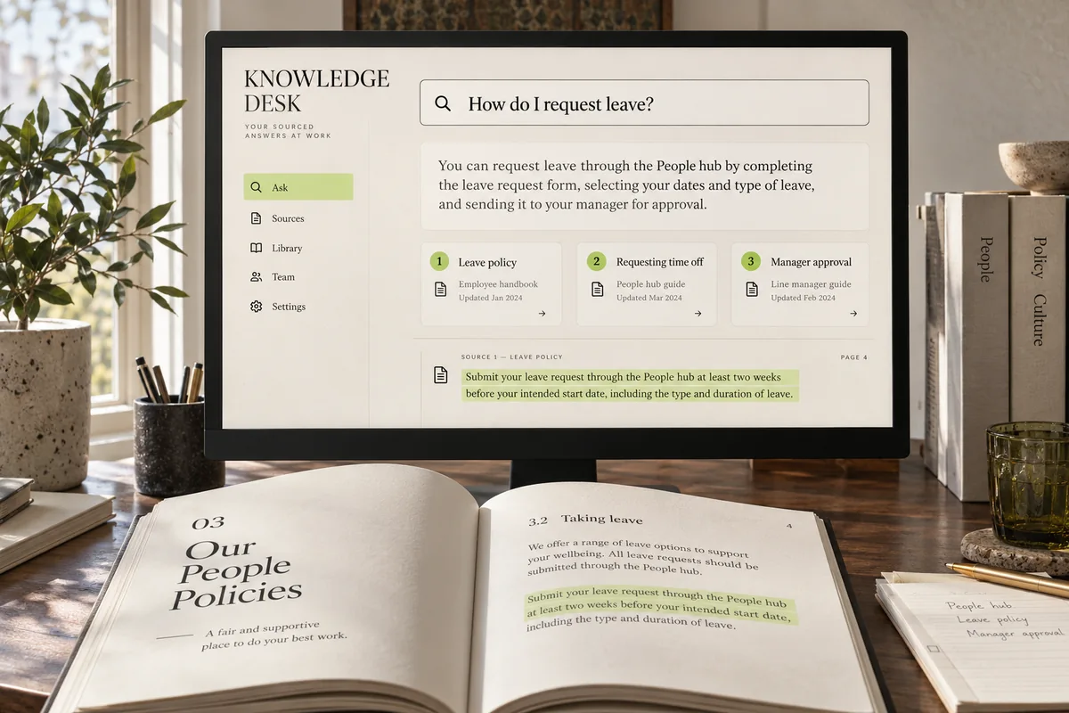 KNOWLEDGE DESK